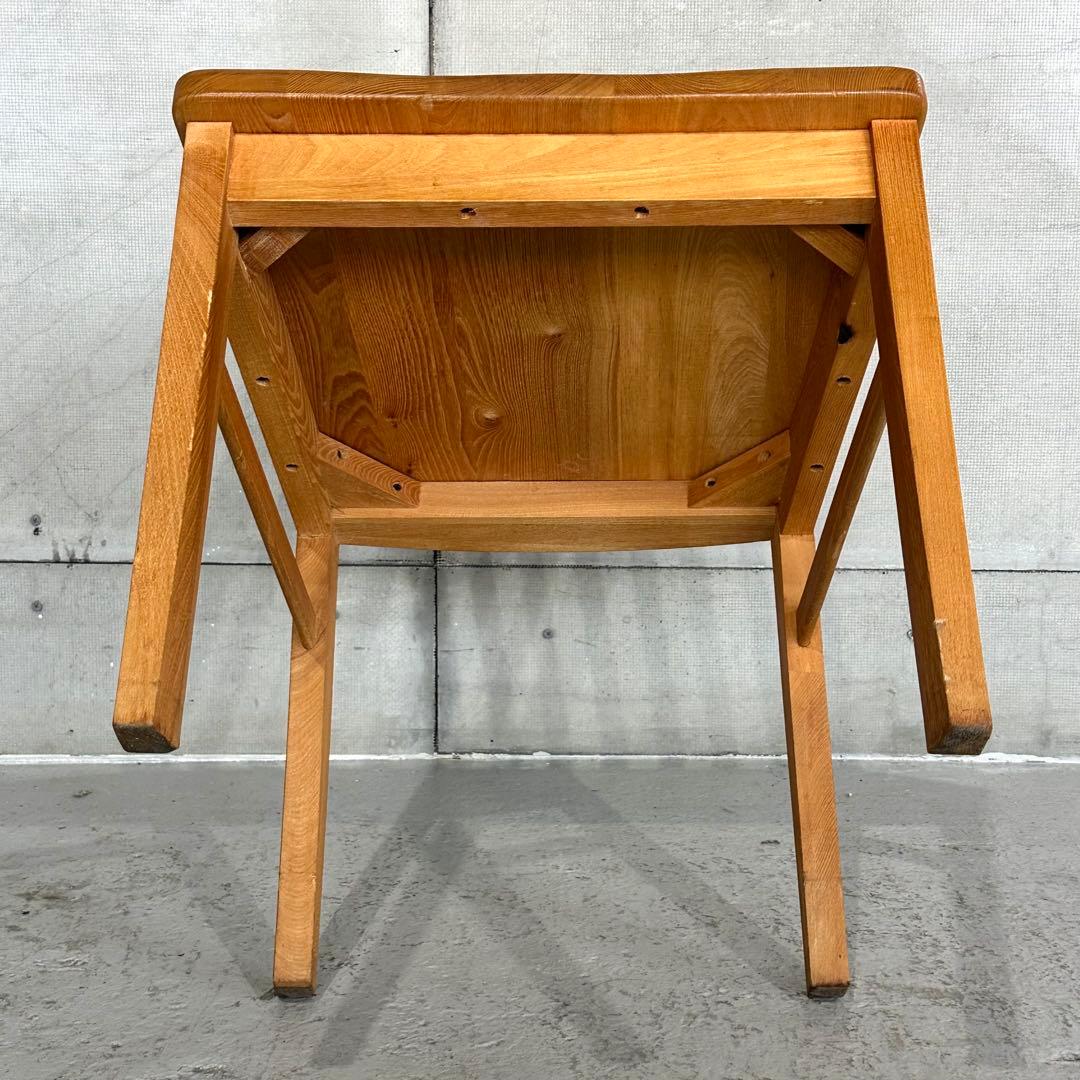 ★杉本家具★ ホワイトオーク無垢 ダイニングチェア｜オイル塗装 高級家具 ②