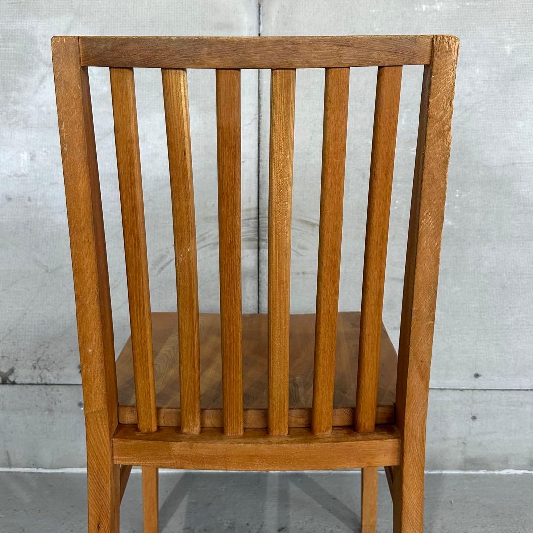 ★杉本家具★ ホワイトオーク無垢 ダイニングチェア｜オイル塗装 高級家具 ②