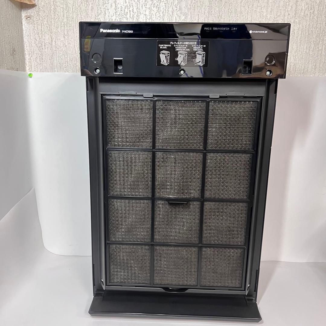 パナソニック Panasonic F-VC70XU 2022年製 加湿空気清浄機