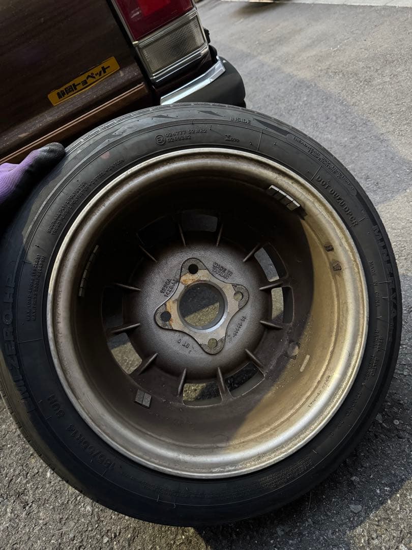 も*ー様 トスコホイール　8J-18.8J+-0　114.3 4H 4本セット