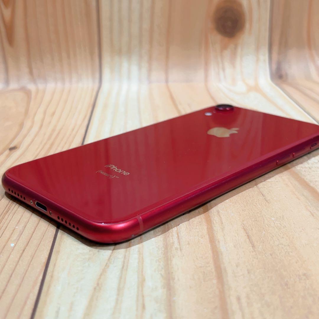 訳あり SIMフリー 本体 iPhone XR 128 GB 221 レッド