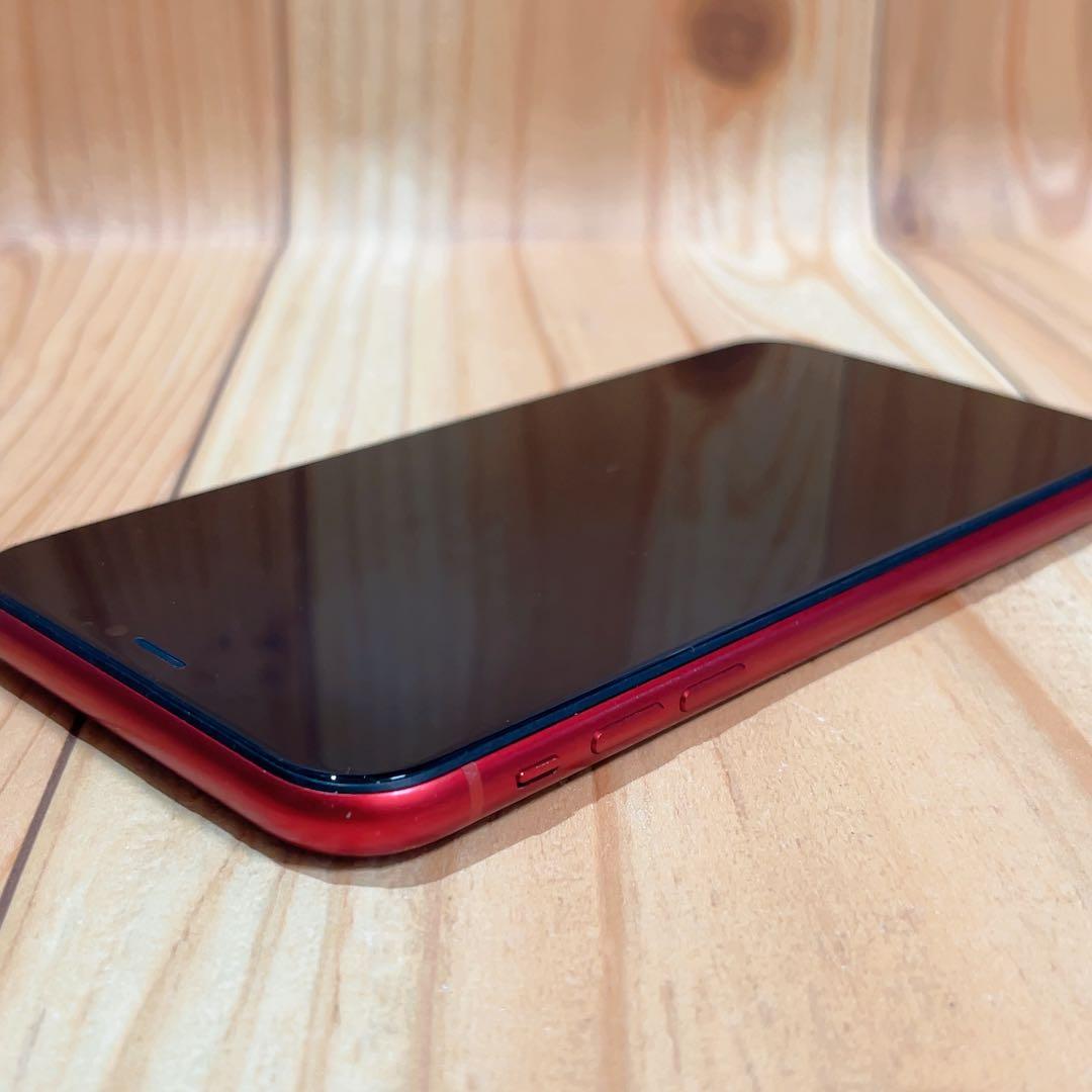 訳あり SIMフリー 本体 iPhone XR 128 GB 221 レッド