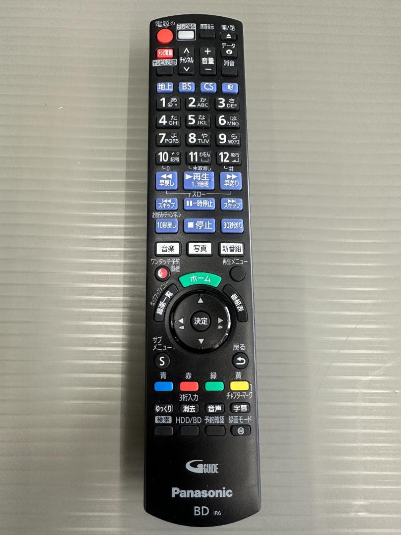 Panasonic　ブルーレイレコーダー　DMR-BRW1050　2018年製