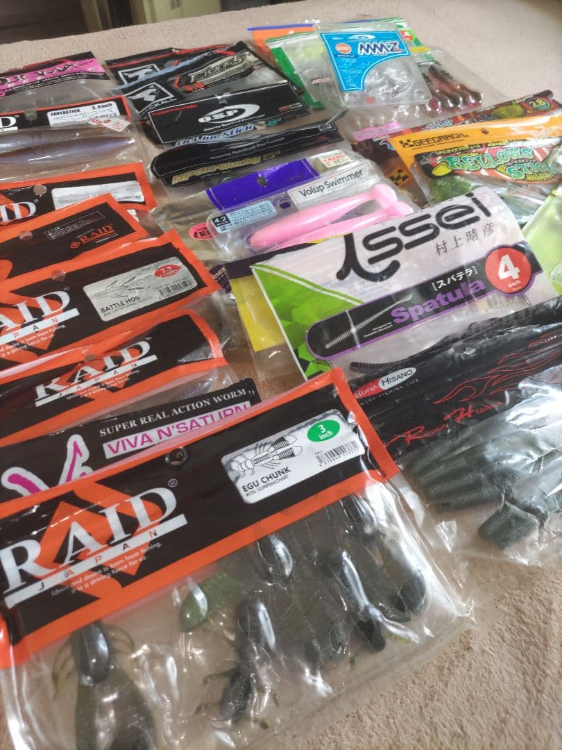 バス釣り引退セット！ハード、ソフト ルアー！