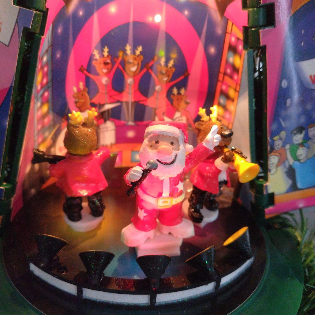 海外アンティーク 人感センサー クリスマスツリー ダンシング&ソング 扉難あり