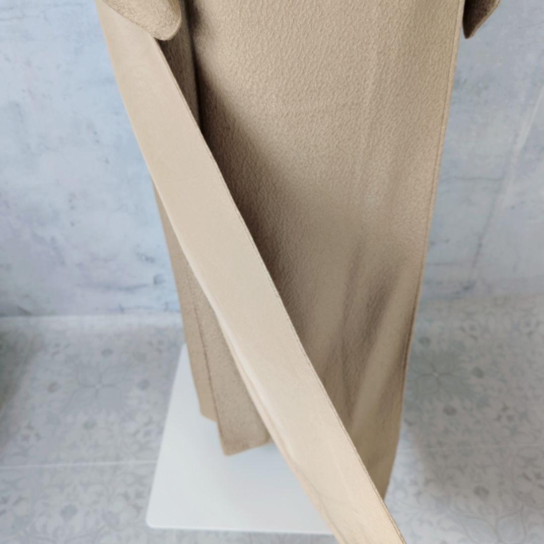 色無地　着物　フルセット　正絹　シンプル　着物美品　D2