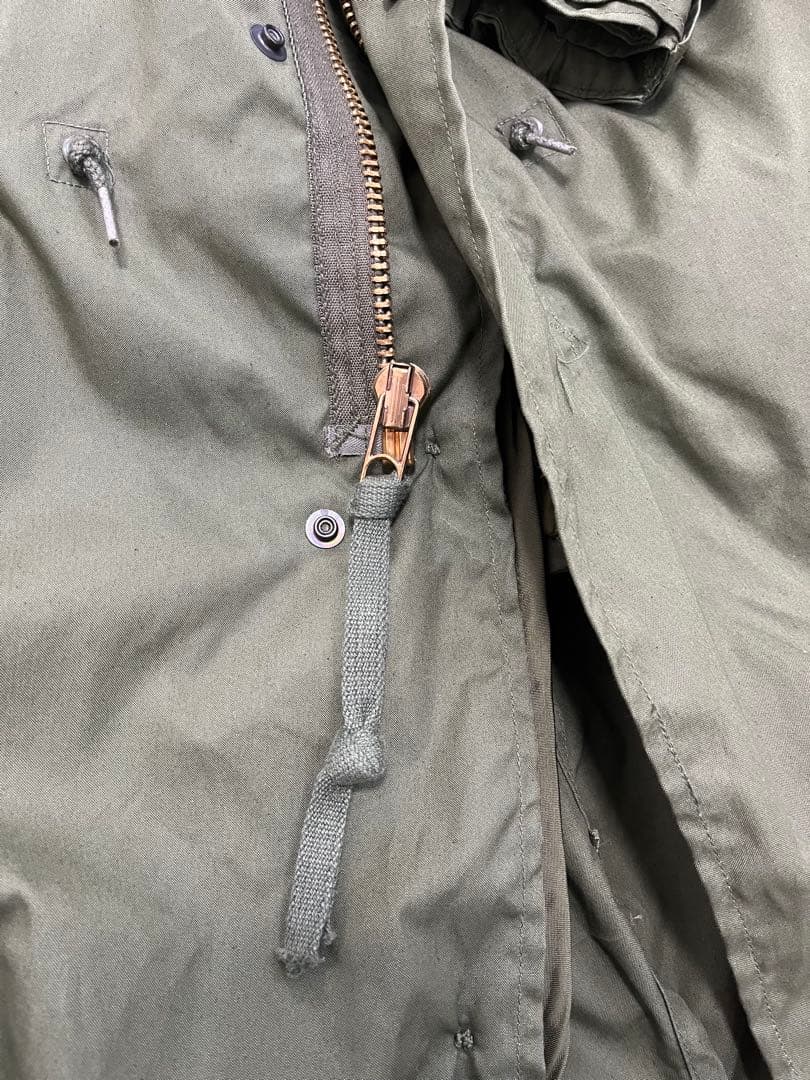 DEAD STOCK 米軍実物 70s M65 フィッシュテール フルセット L