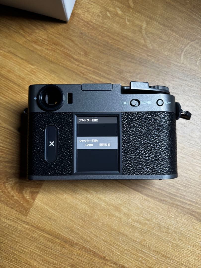 FUJIFILM Xhalf X-HF1 チャコールシルバー