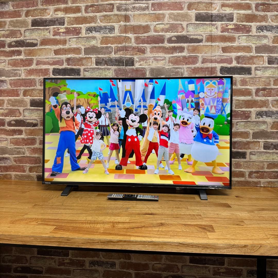 東芝 43V型 4Kチューナー内蔵 液晶テレビ 43C350X ネット動画対応