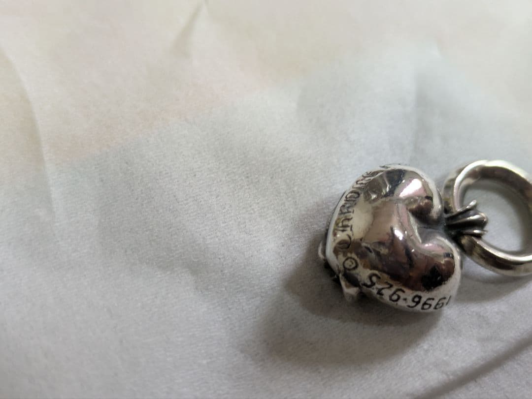 正規品　クロムハーツ　ハートペンダント