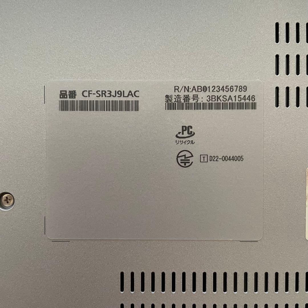 Panasonic ノートパソコン Let’s note CF-SR3