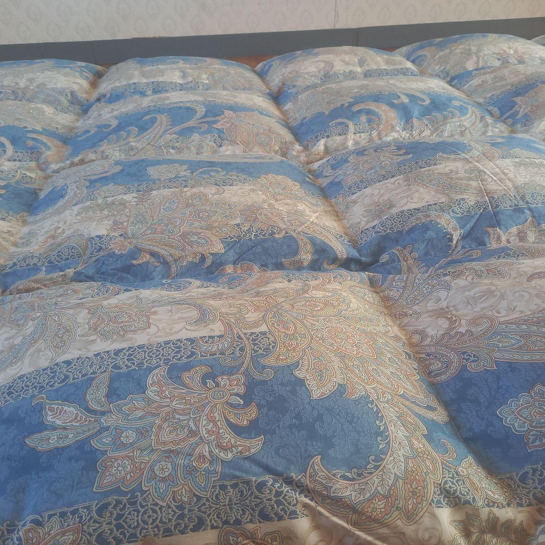 羽毛布団 ペアセット 増量 SDGs リフレッシュ羽毛 清潔 安心 日本製③