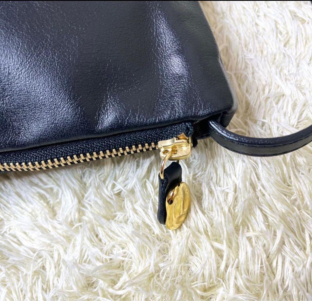 〈russet〉gem_by russet レザーワンハンドルバッグ