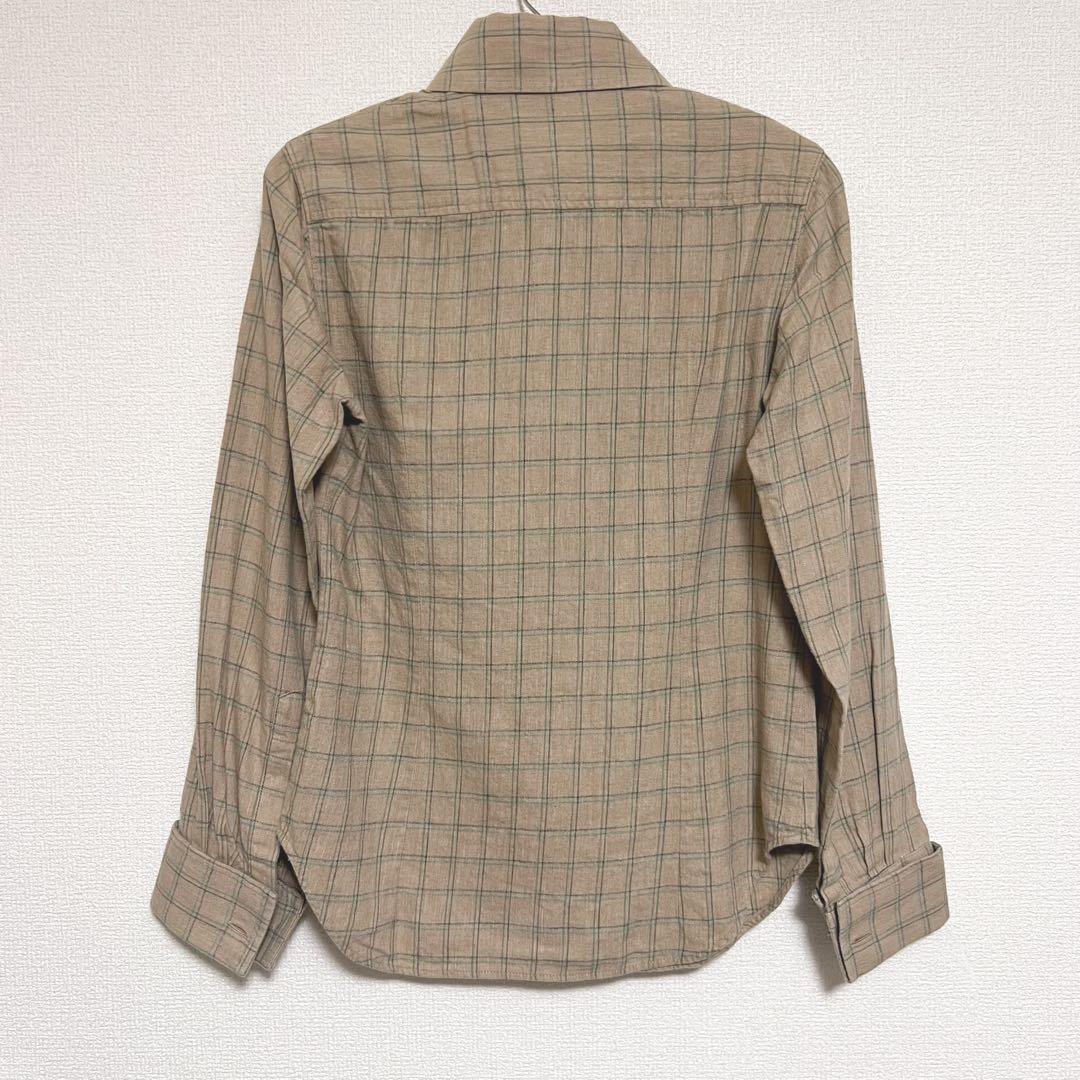 ヴィヴィアンウエストウッド　チェックシャツ　長袖　オーブ刺繍