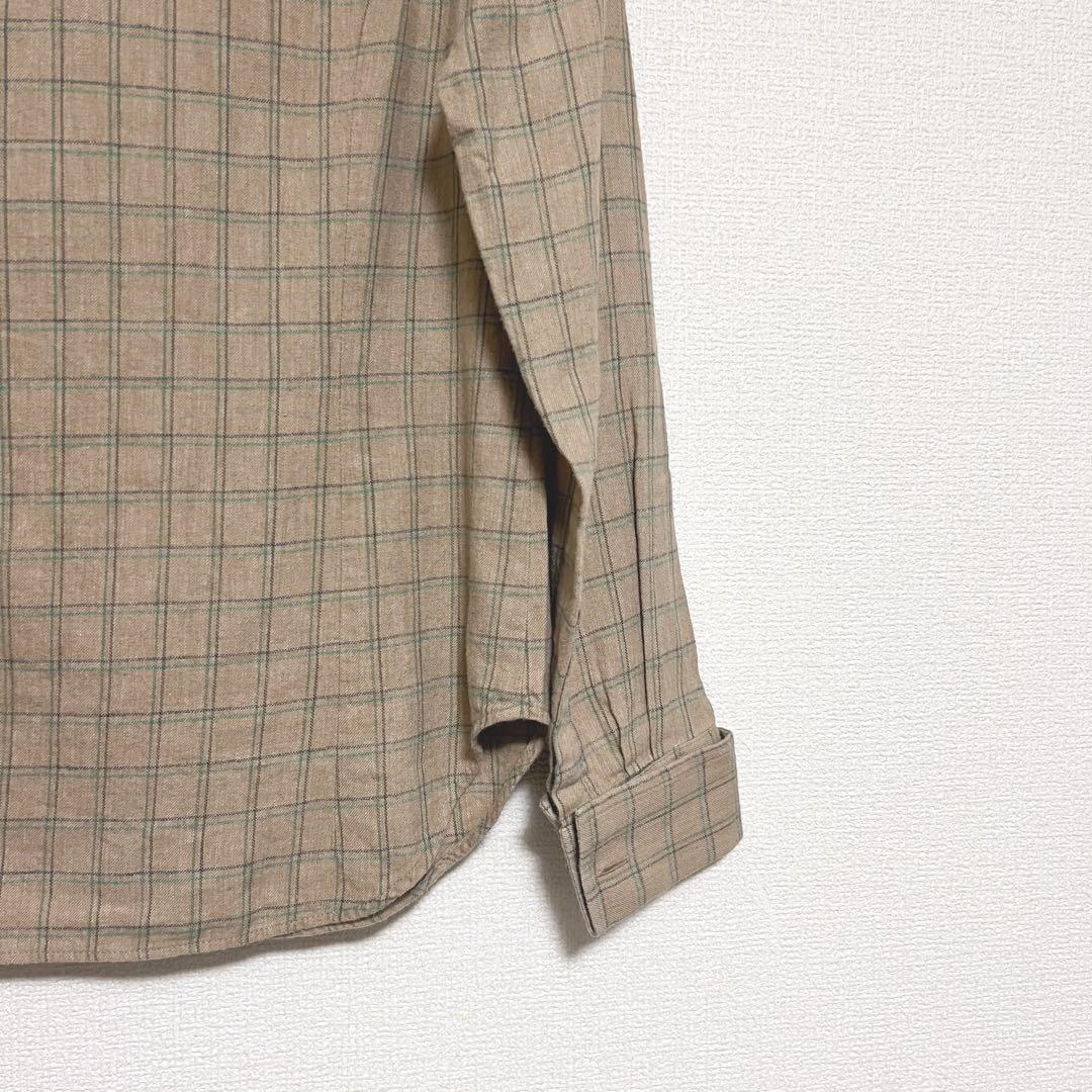 ヴィヴィアンウエストウッド　チェックシャツ　長袖　オーブ刺繍