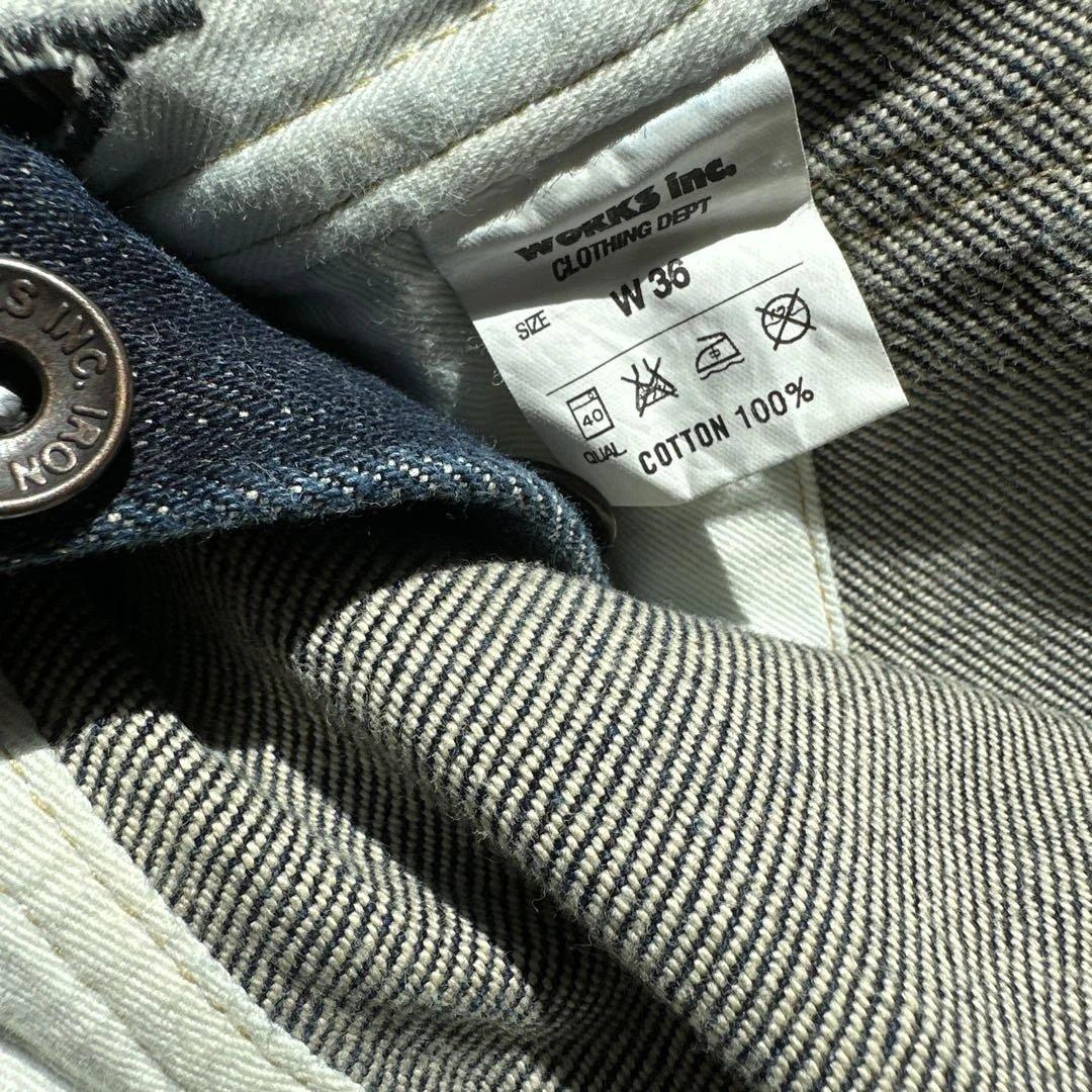 アイアンハートメンズデニム　オーバーオール