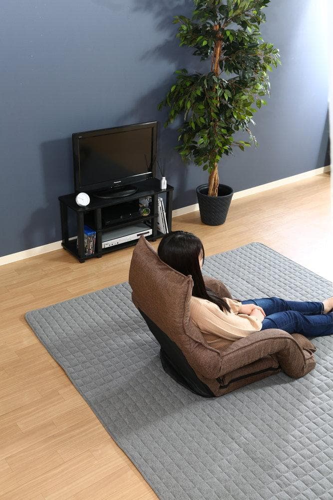 【新品・送料無料】リクライニング座椅子　モコ　ＢＲ