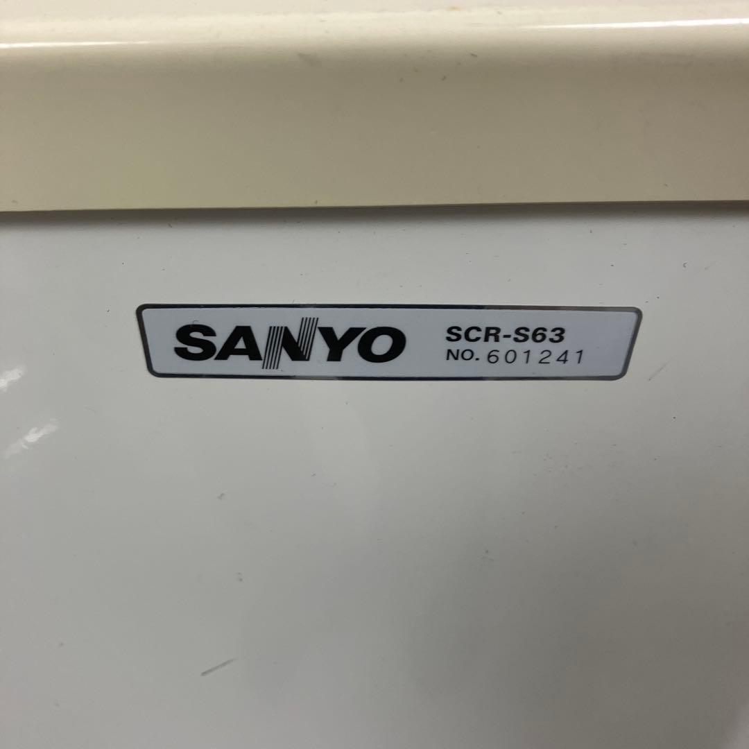 サンヨー　SANYO 冷凍ストッカー フリーザー SCR-S63 62L 動作品