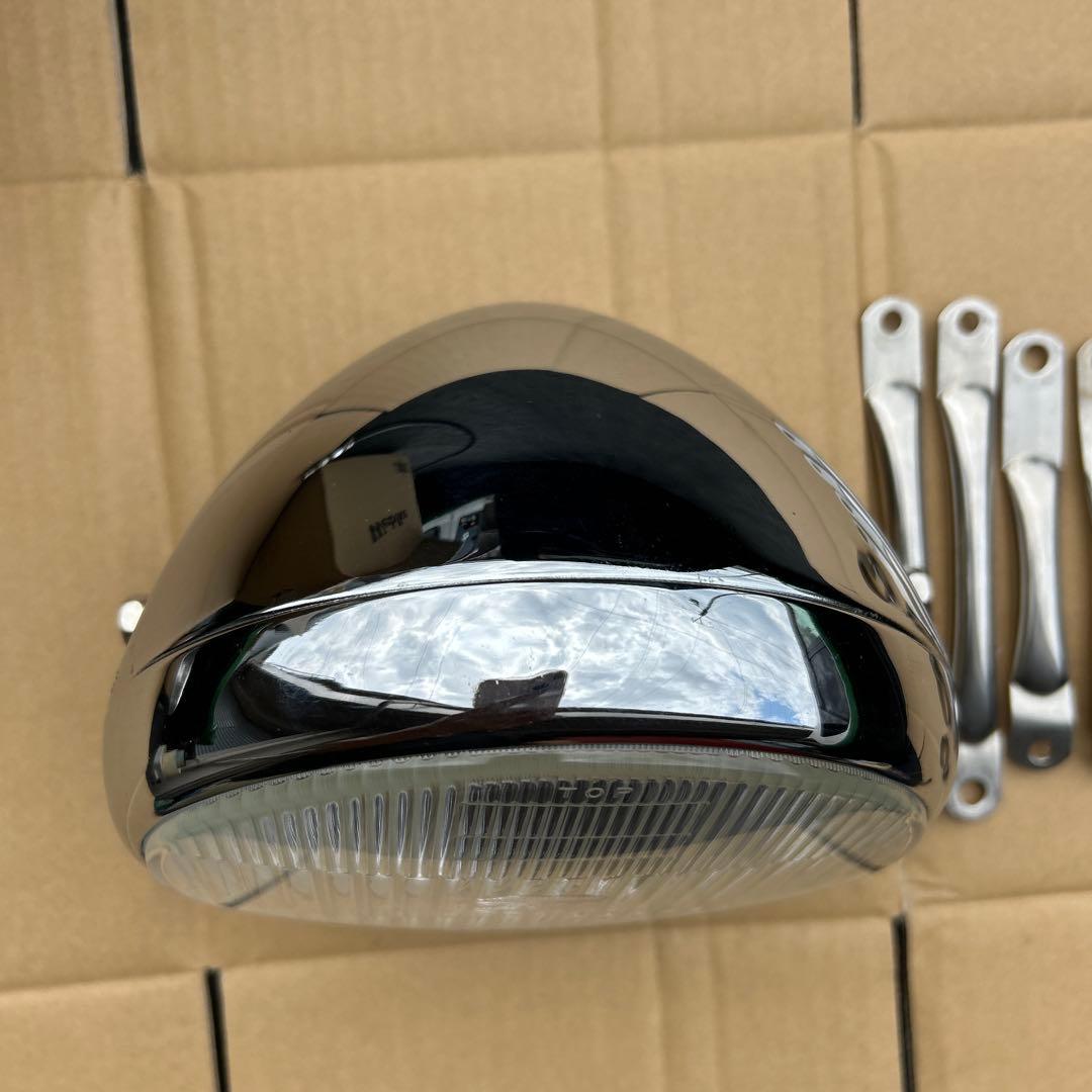 SR400 社外ベッドライト砲弾型