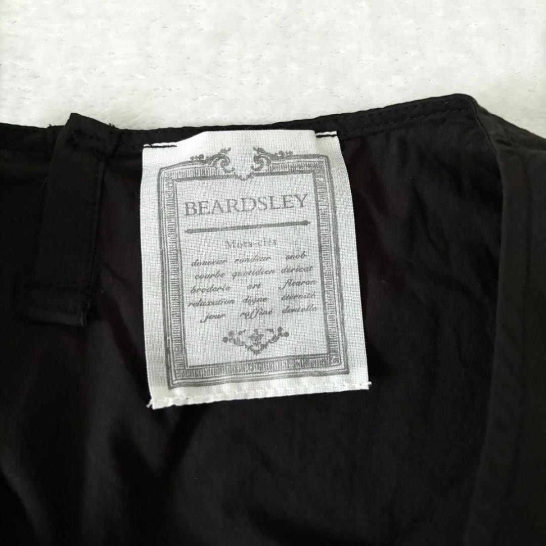 BEARDSLEY ビアズリー　シャツTシャツ　ブラック　洗える ブラウス
