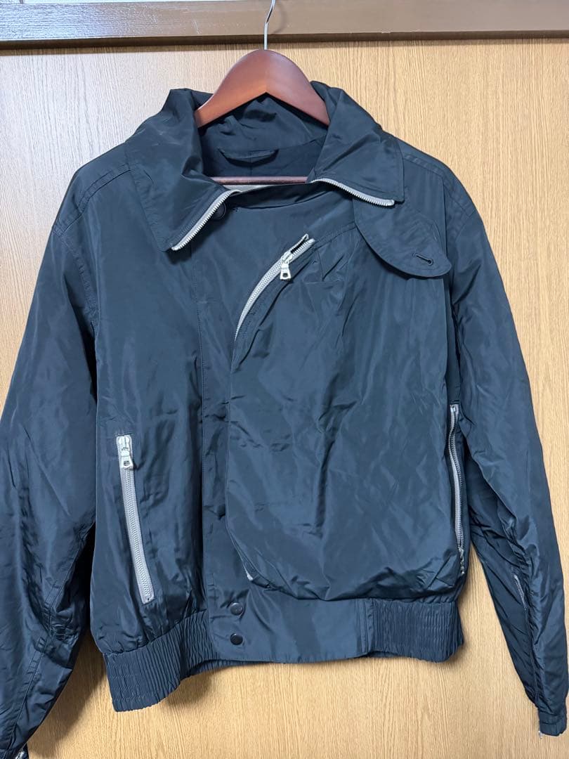 DRIES VAN NOTENナイロンジャケット ブラック