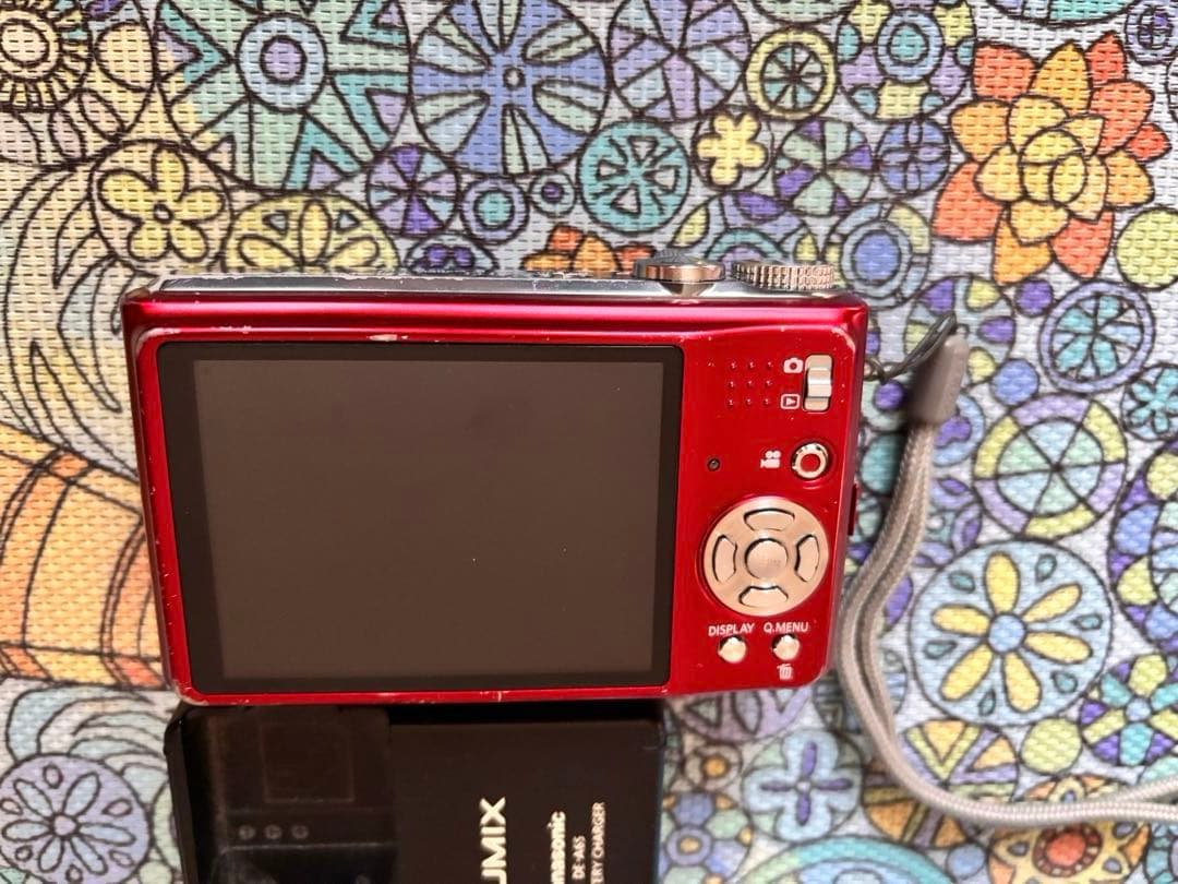 Panasonic Lumix 赤 コンパクトデジタルカメラ