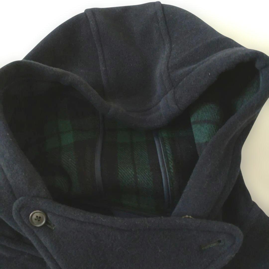 van ネイビー ダッフルコート