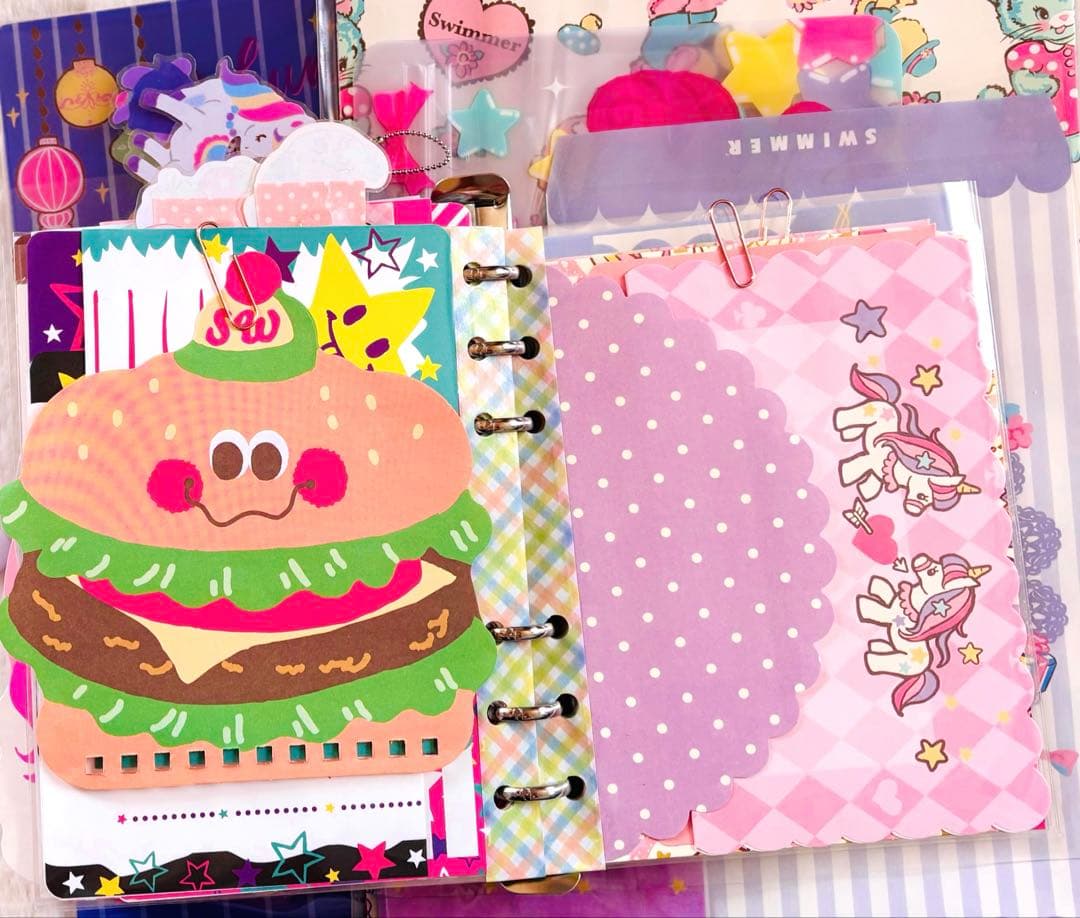 おすそ分けファイル　バイブルバインダー　ユニコーン多め　大容量② 限定1点