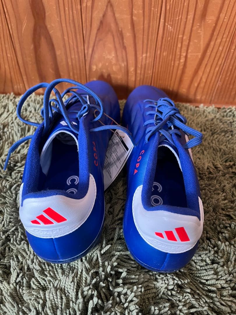 adidasコパPURE 2.1 FG 青 新品上級モデル　値段再値下げました！