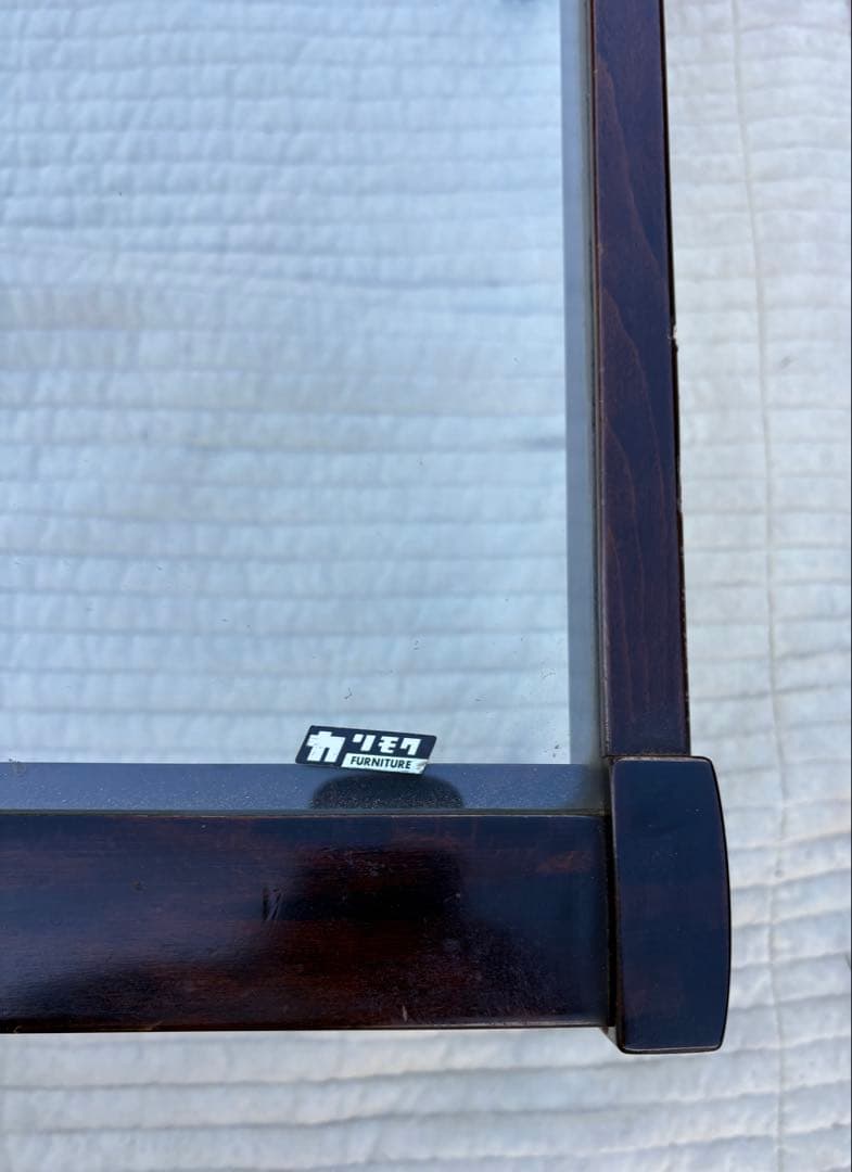 【カリモク】 ガラステーブル 値下げしました。