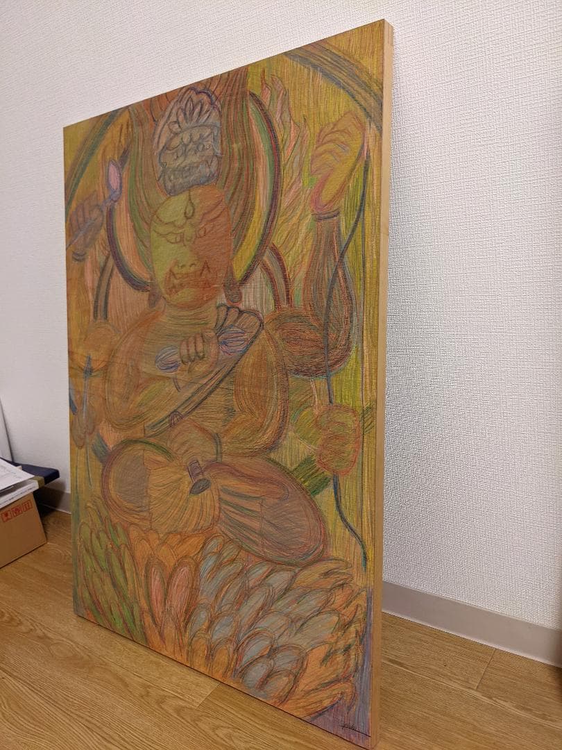 アート　愛染明王　仏像　美術品
