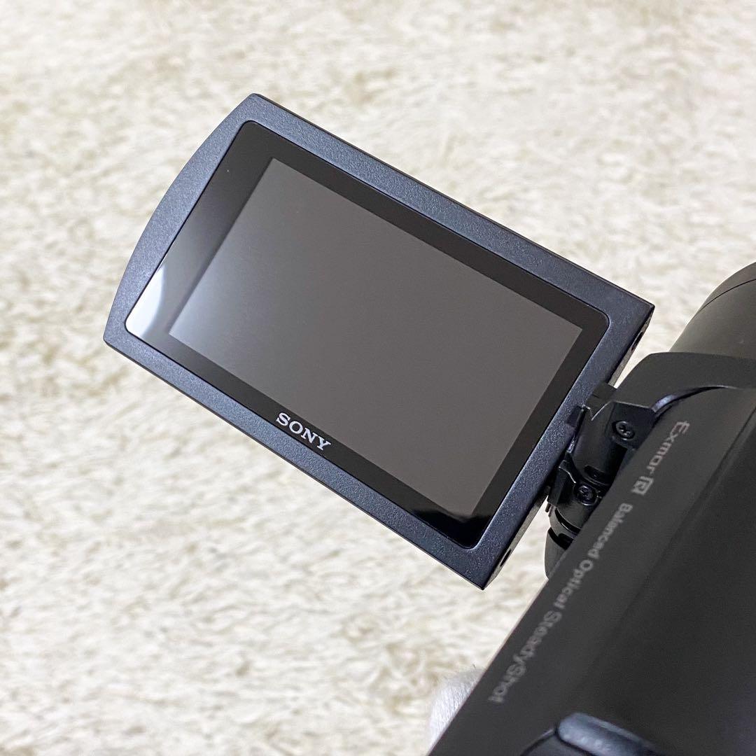 【未使用級】SONY ソニー ハンディカム 4K ビデオカメラ FDR-AX45