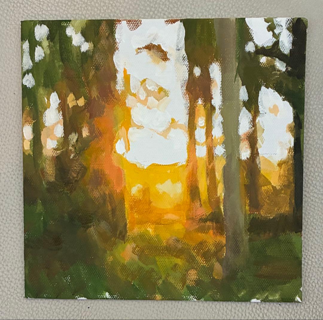 アクリル画　無題　880