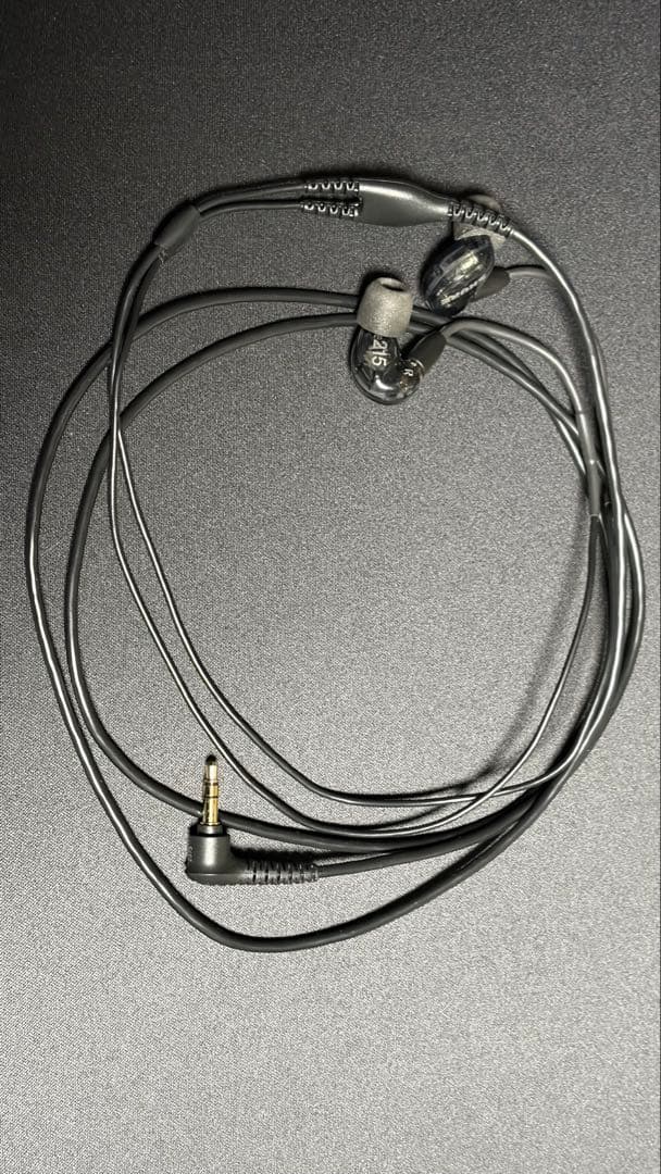 イヤホン shure SE215 BLACK
