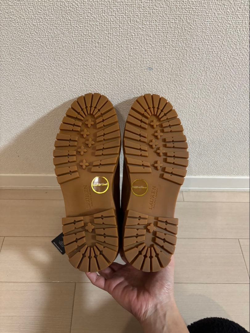 LAUREN RALPH LAUREN サイドゴアブーツ　ラルフローレン