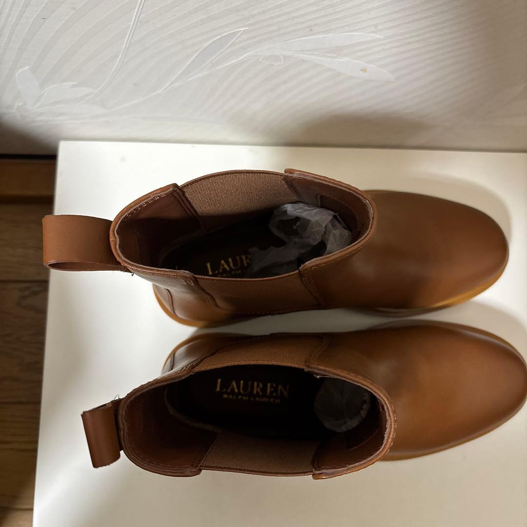 LAUREN RALPH LAUREN サイドゴアブーツ　ラルフローレン