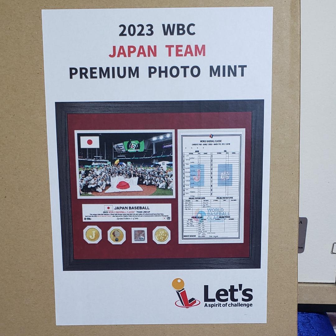 【限定300個】◆2023 WBC 日本代表プレミアムフォトミント 決勝戦◆