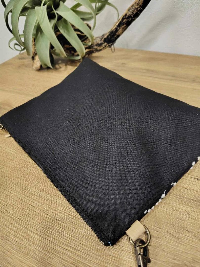 【2点おまとめ】ミナペルホネン/2025タンバリンネイビー×白/サコッシュ