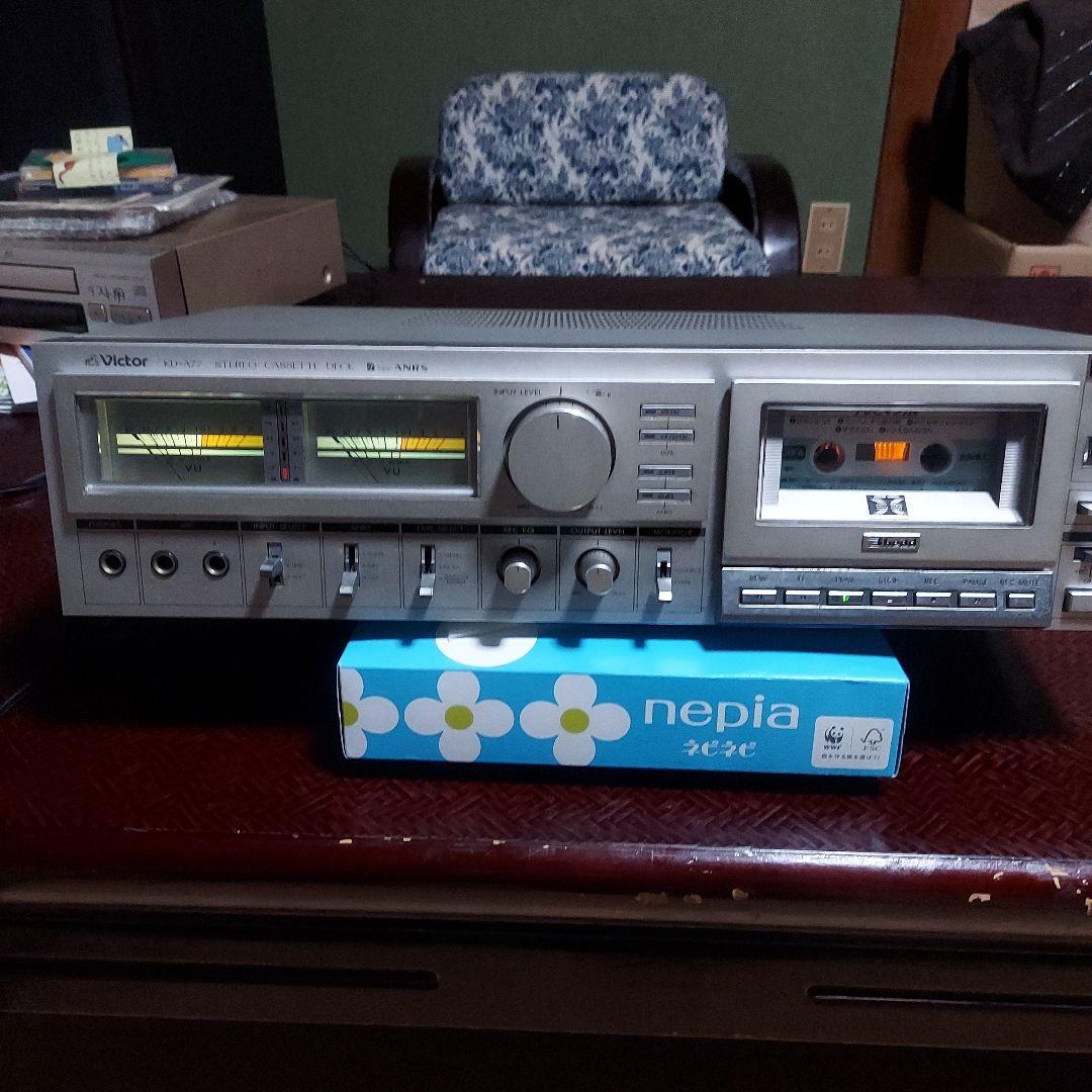 ビクターステレオカセットデッキKD-A77