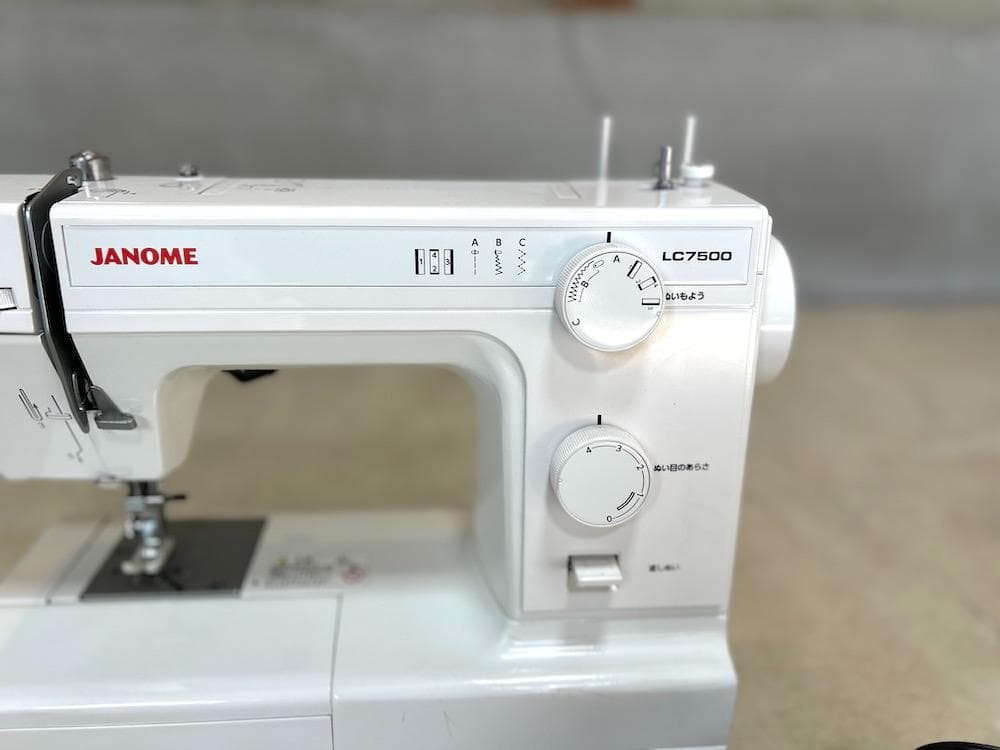 JANOMEジャノメ/皮革厚地用ミシン/LC7500