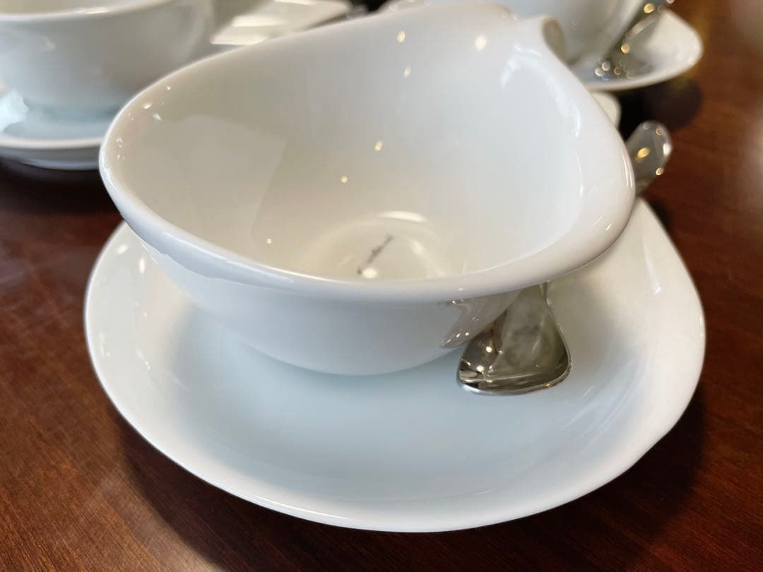 希少】ルイジ・コラーニ　デザイン　コーヒーカップ＆ソーサー　5客セット