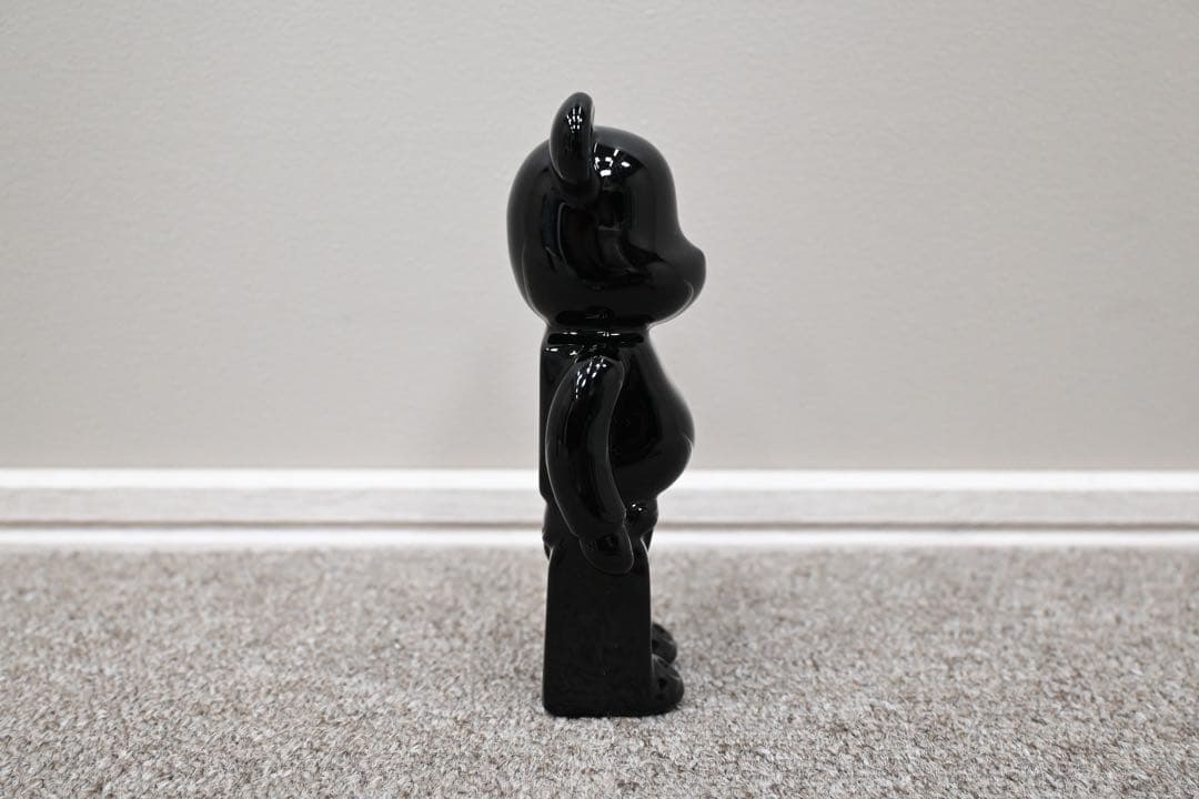 【極美品】バカラ Baccarat ベアブリック BE@RBRICK ブラック