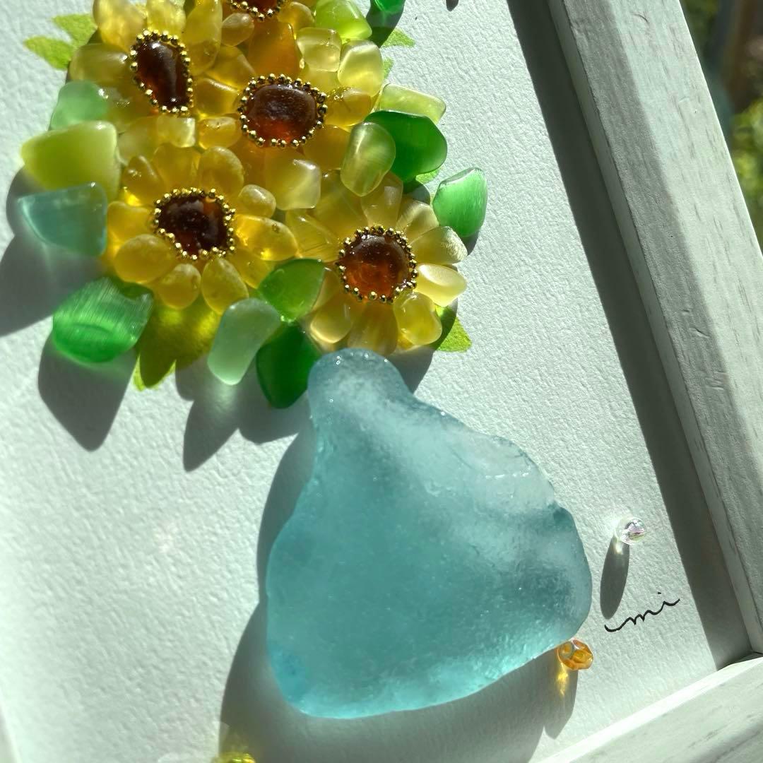 シーグラスアート　もんち様♡リクエスト