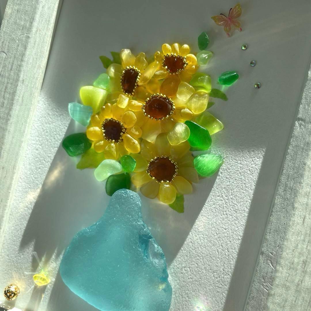 シーグラスアート　もんち様♡リクエスト