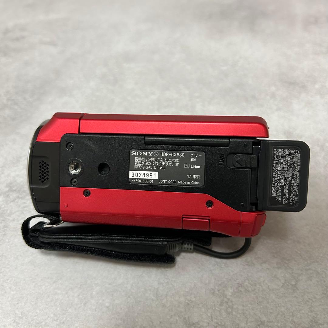 【極美品】ソニー　HDR-CX680 ビデオカメラ　Wi-Fi 運動会　SONY