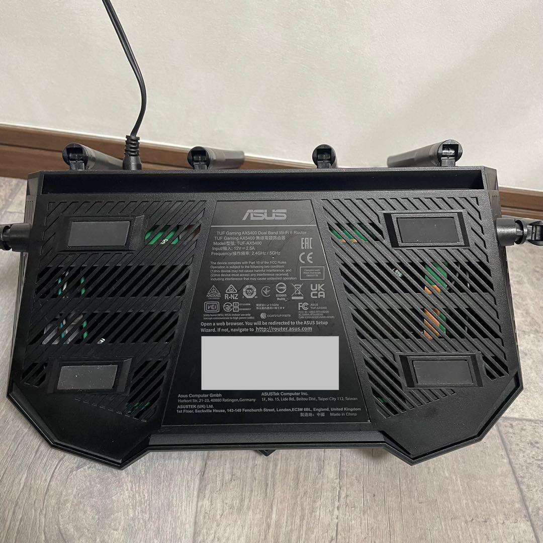 ASUS TUF-AX5400 タフゲーミング　Wi-Fiルーター
