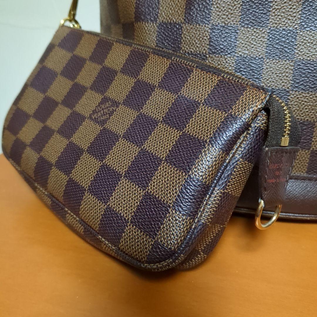 ルイヴィトン　ダミエ　マレ　バケツトートバッグ