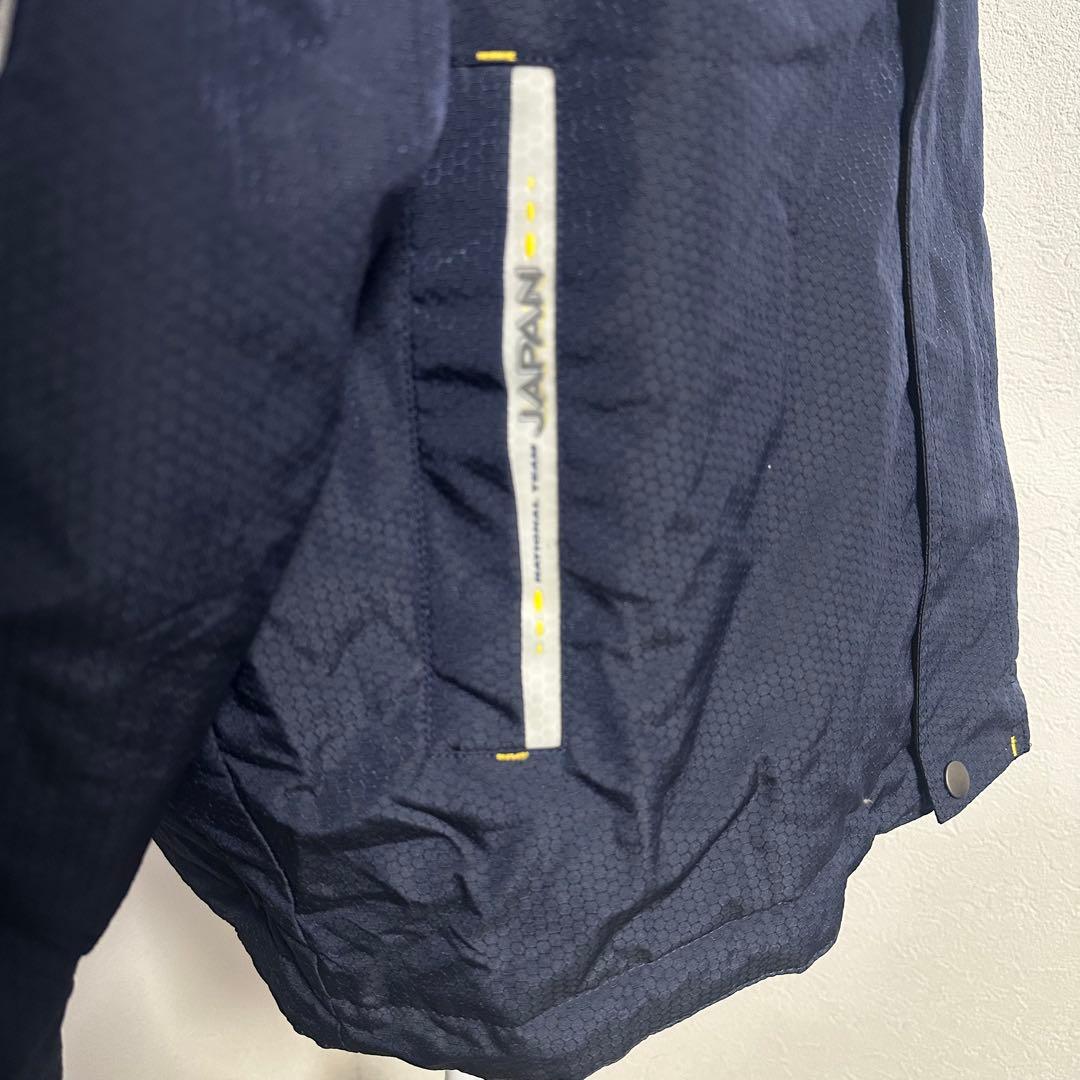 Mizuno 日本代表　ナショナルチーム　ネイビー スキーウェア フード付き