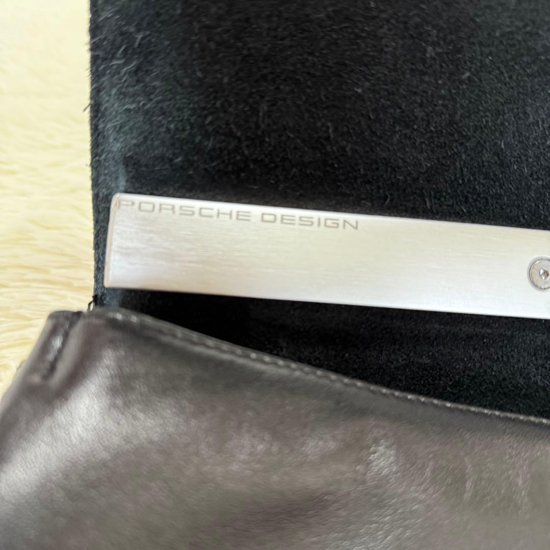 【未使用級】ポルシェデザイン　2way レザーブリーフケース　ブラック　ビジネス