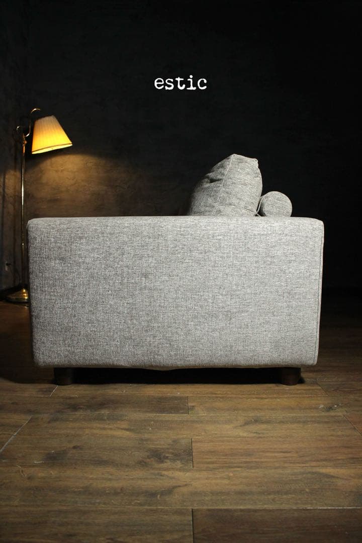 首都圏送無料〜現行estic wonderⅡ 50万総フェザー カウチ ソファ